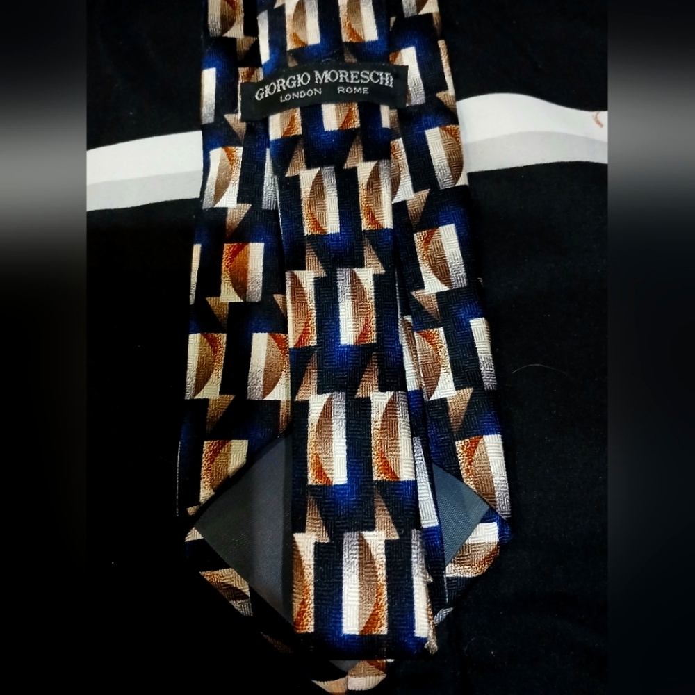 Giorgio Moreschi Geometric Tie